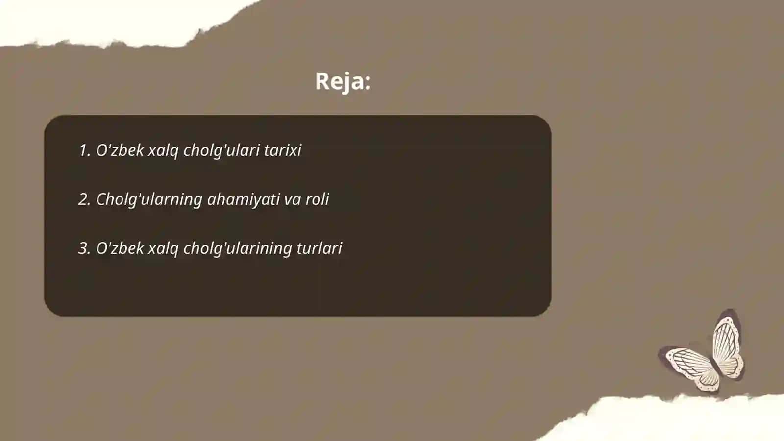 O'zbek xalq cholg'ulari tarixi 2