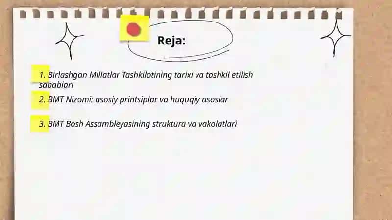 Birlashgan Millatlar Tashkilotining Tarixi 2
