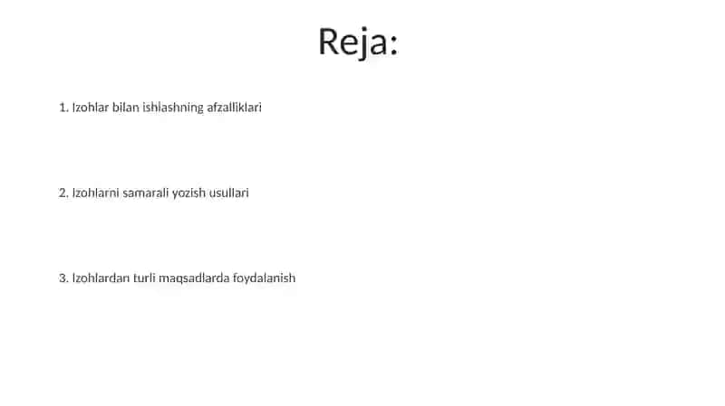 Samarali eslatma yozish usullari 2