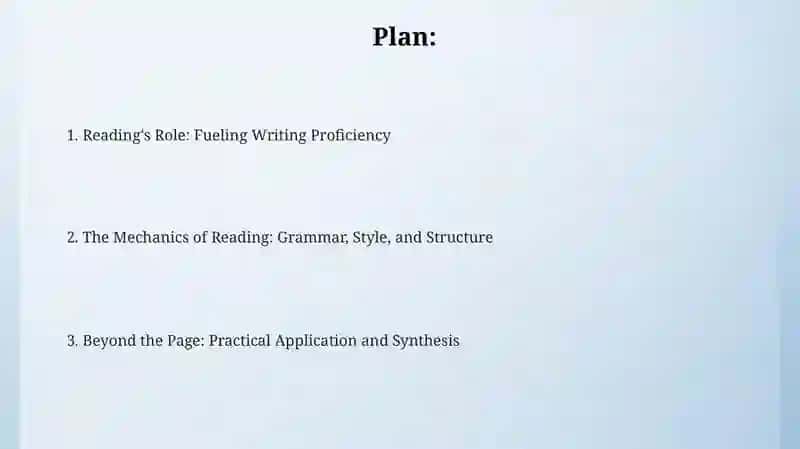 How reading habits improve writing proficiency 2