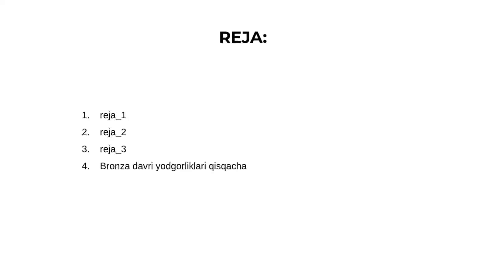 Bronza davri yodgorliklari 2