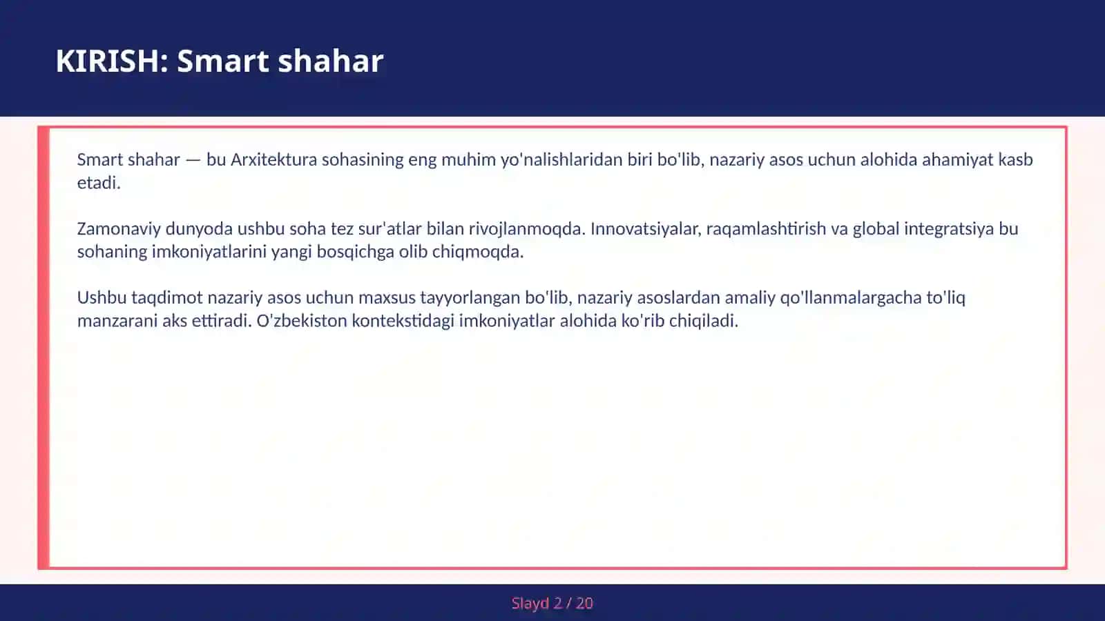 SMART SHAHAR 2
