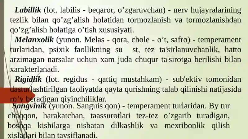 Temperament 2