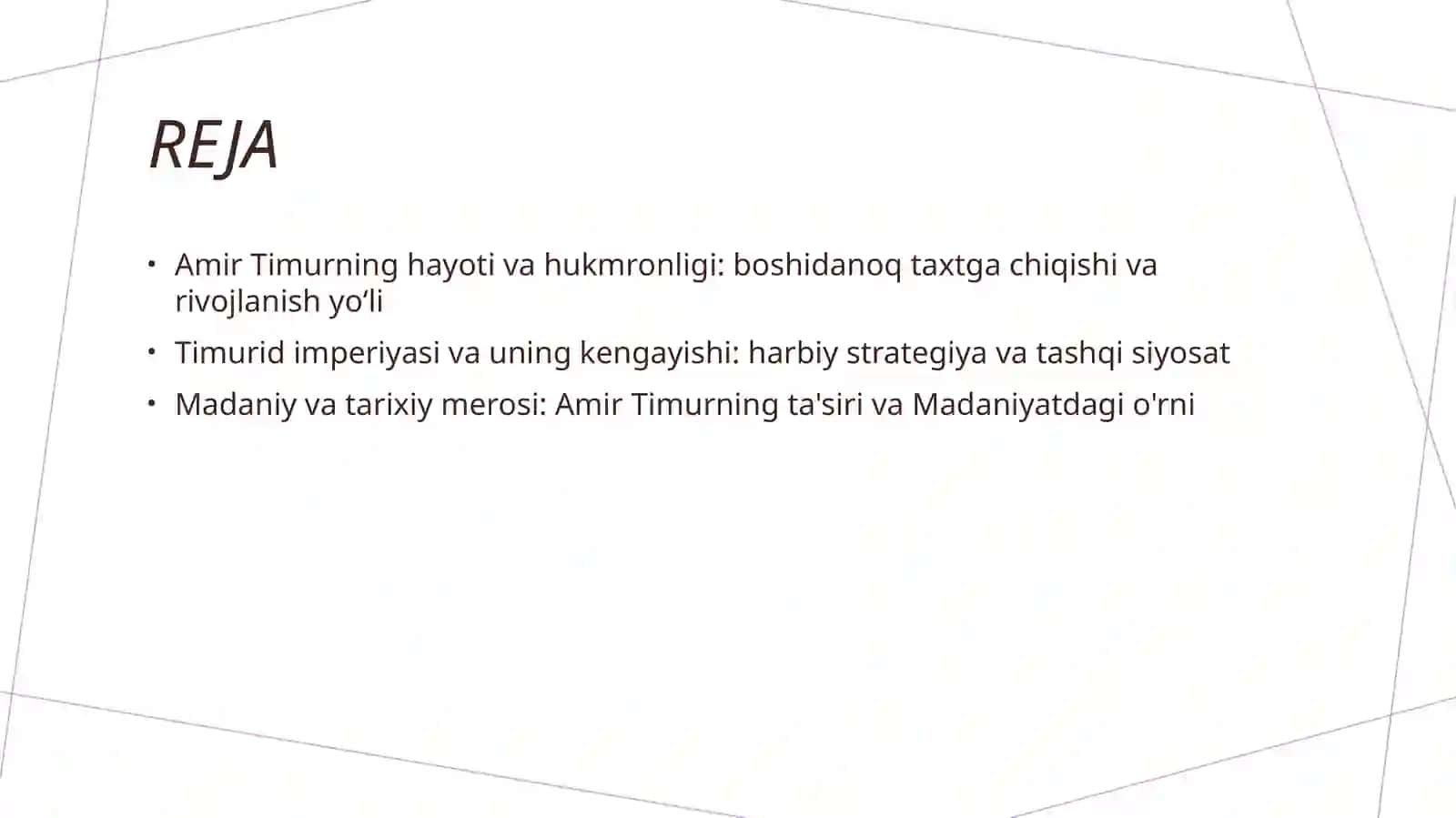 Amir temur buyuk davlat arbobi va sarkarda 2
