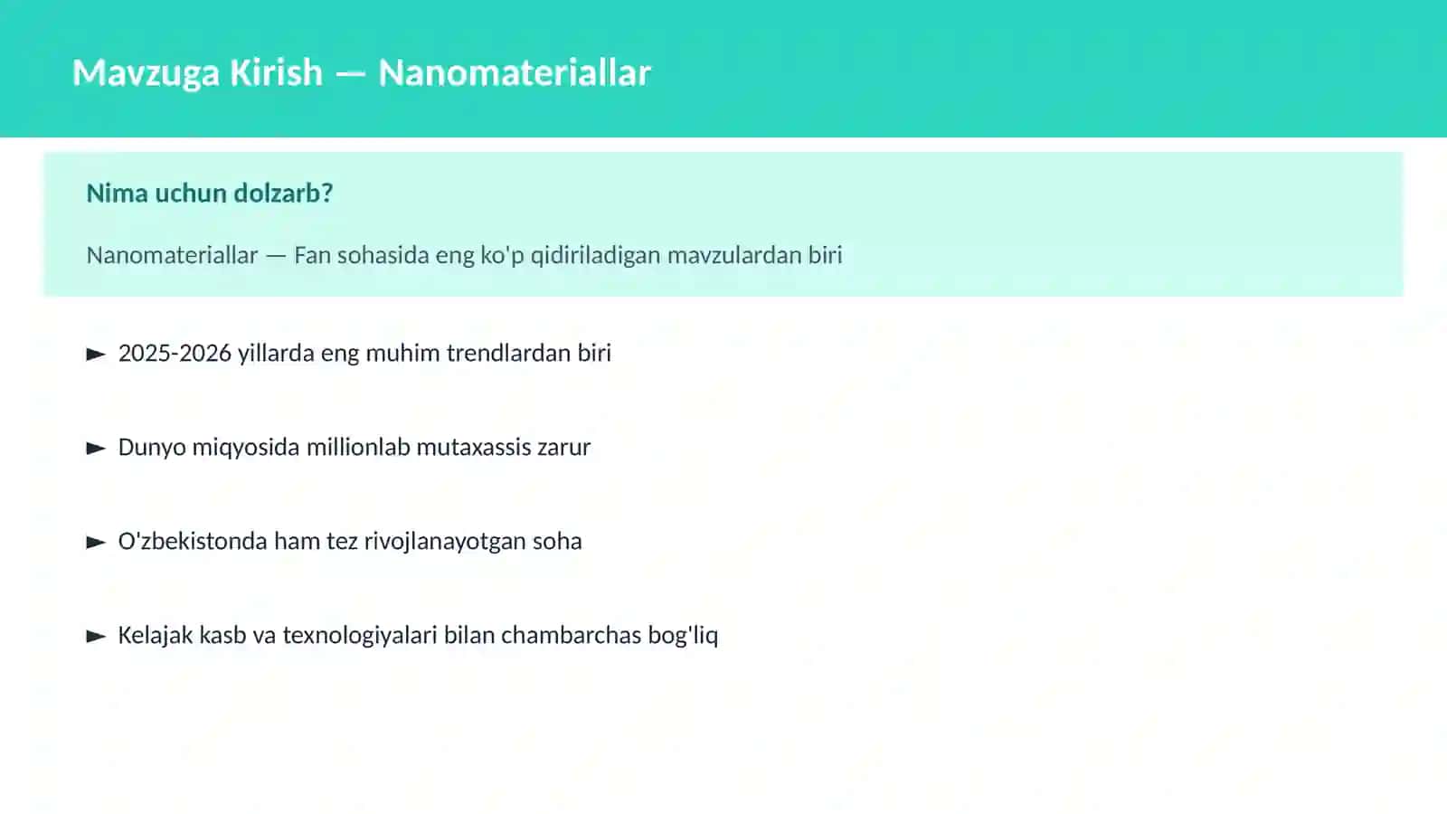 KIMYO ZAMONAVIY 2
