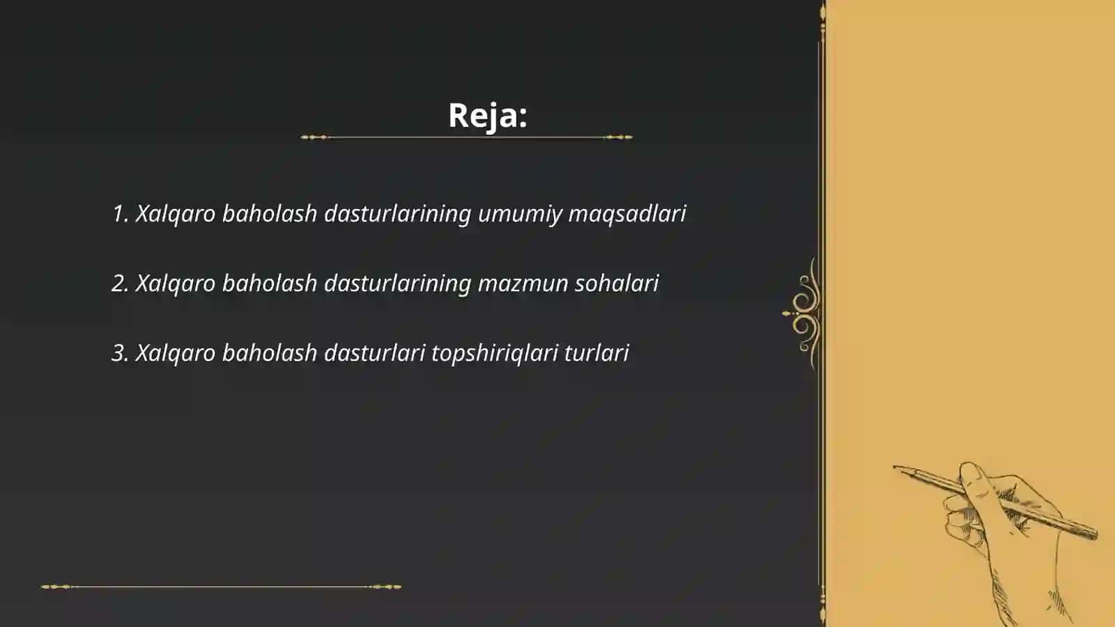 Xalqoro baholash dasturlari 2