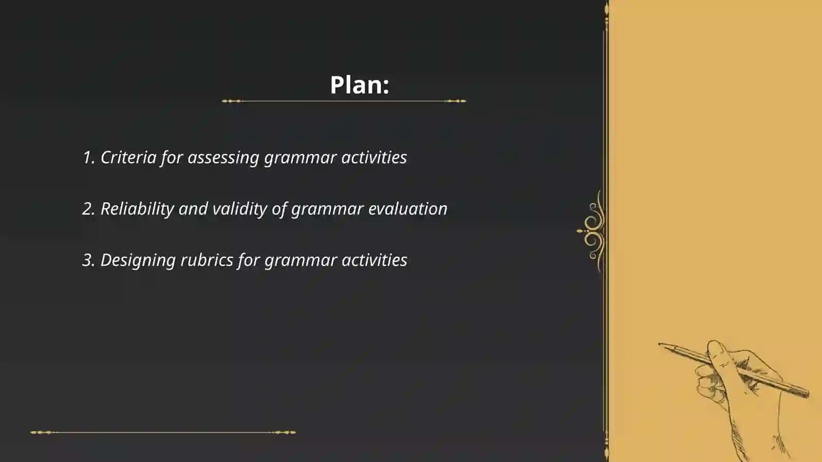 Evaluating grammar activities 2
