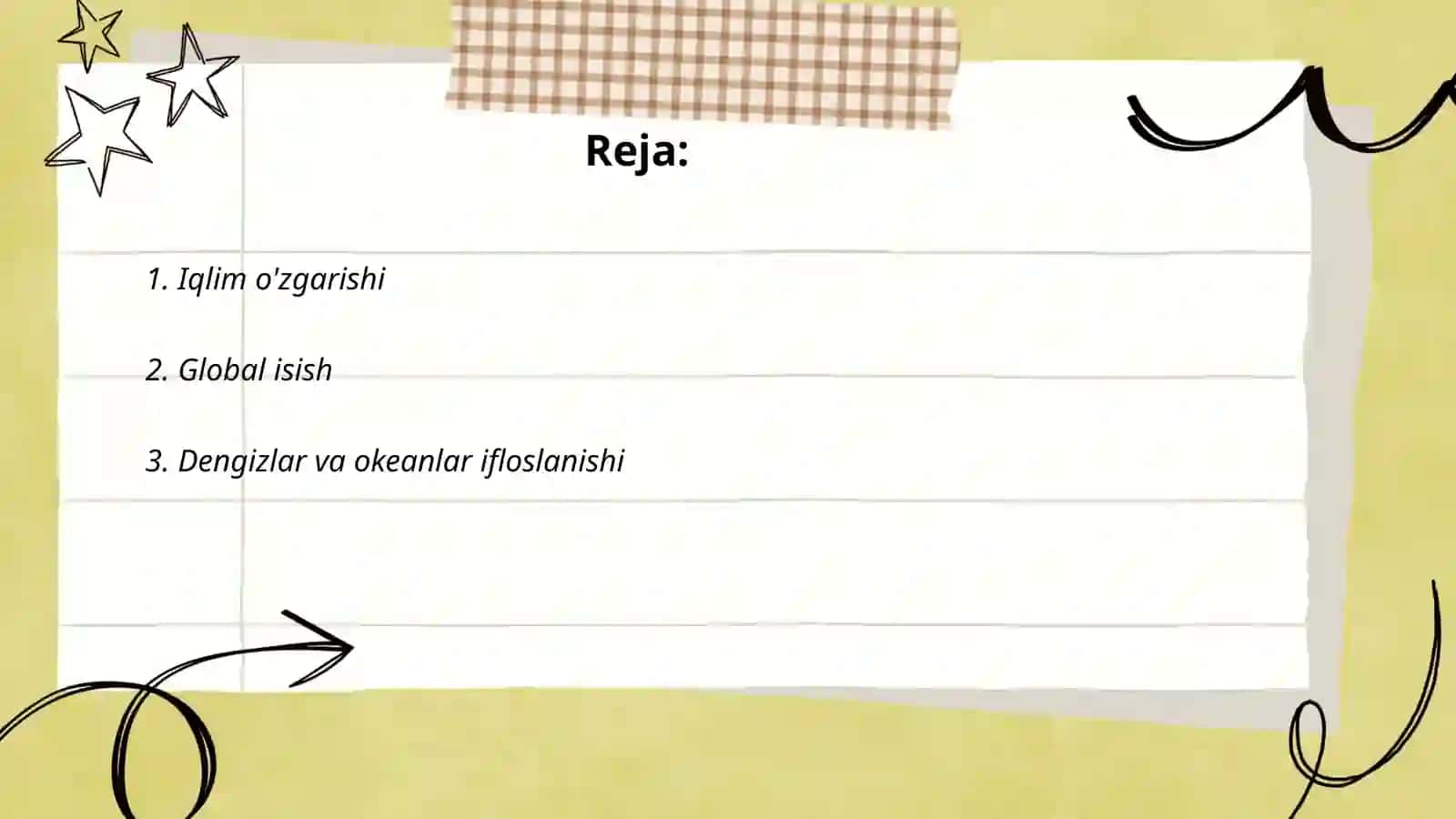 Iqlim o'zgarishi 2