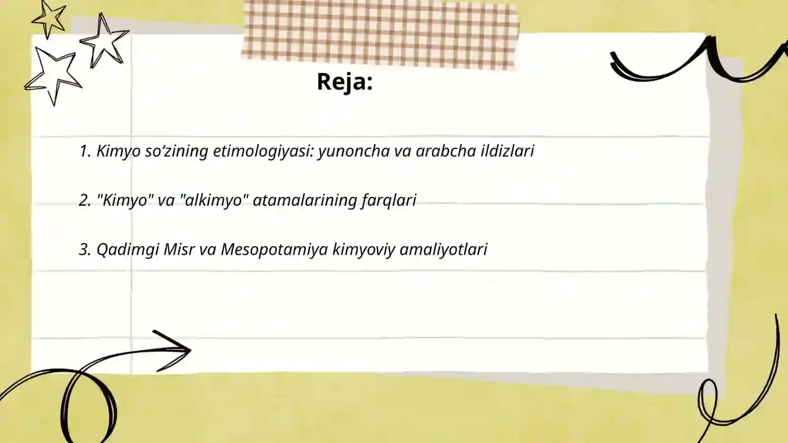 Kimyo iborasi 2