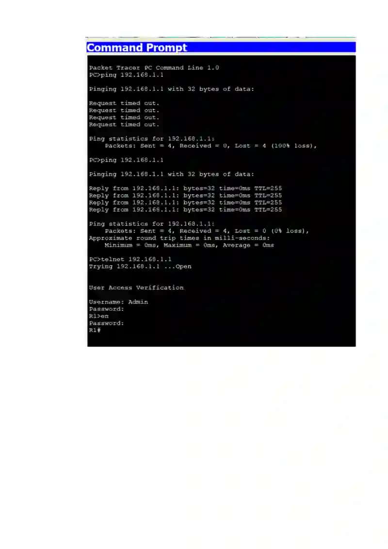 Router Configuration Commands 2
