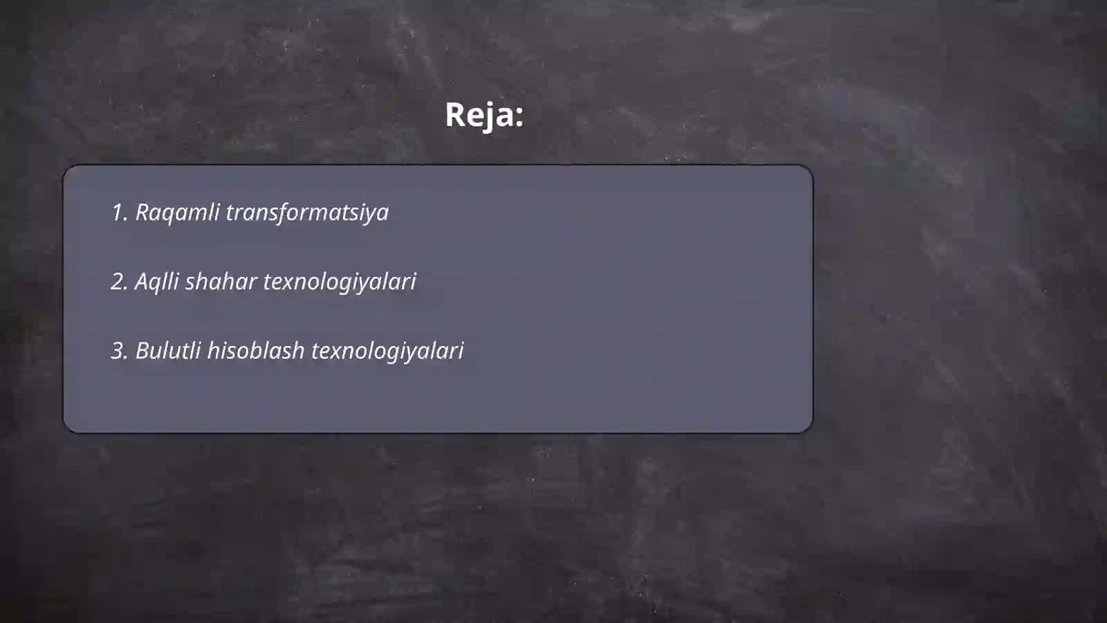 Raqamli transformatsiya 2