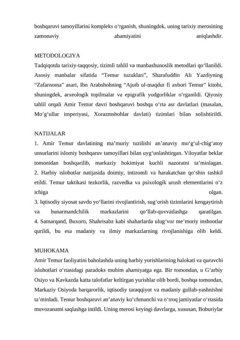 AMIR TEMUR 2