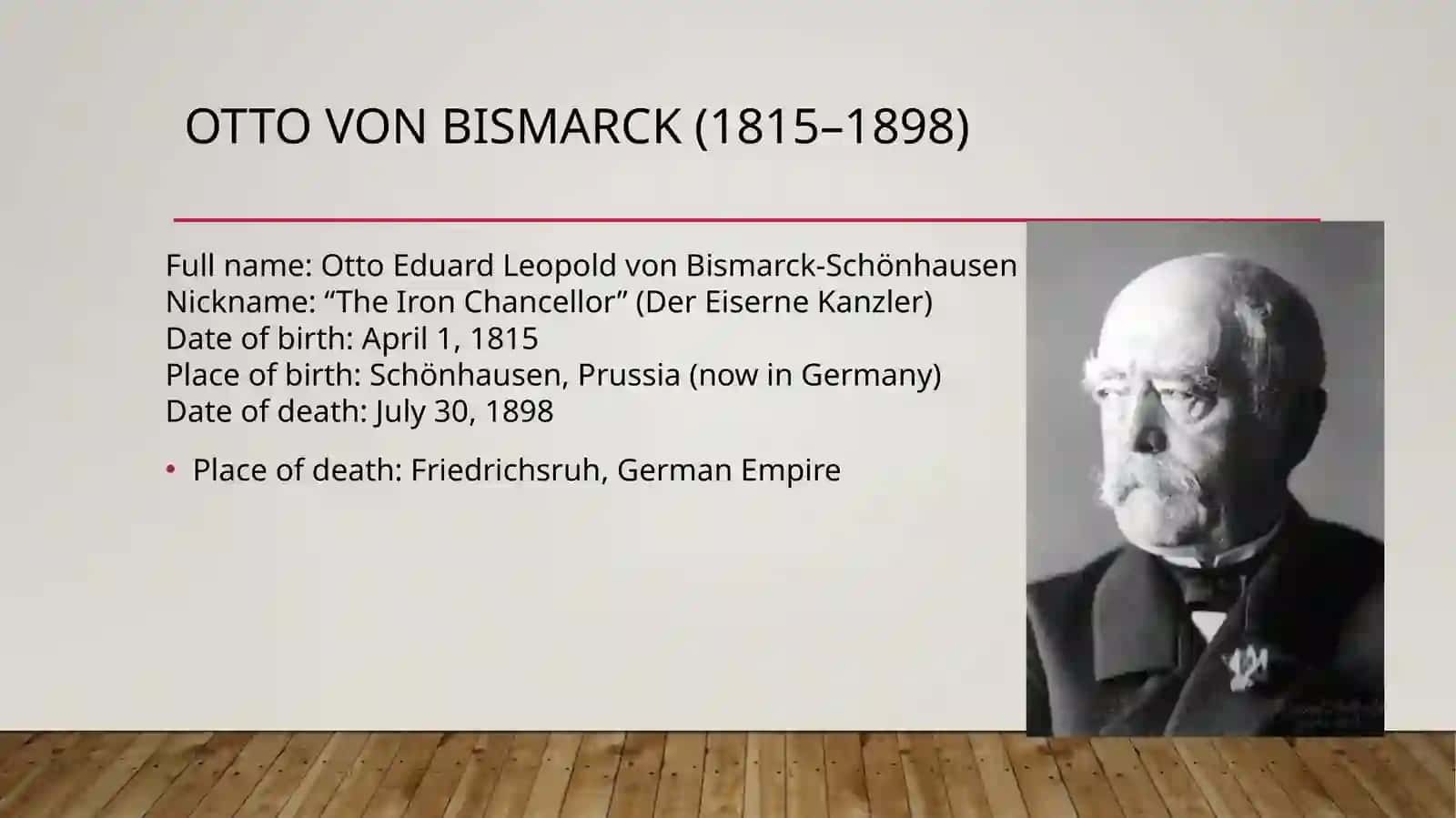 Otto von Bismarck 2