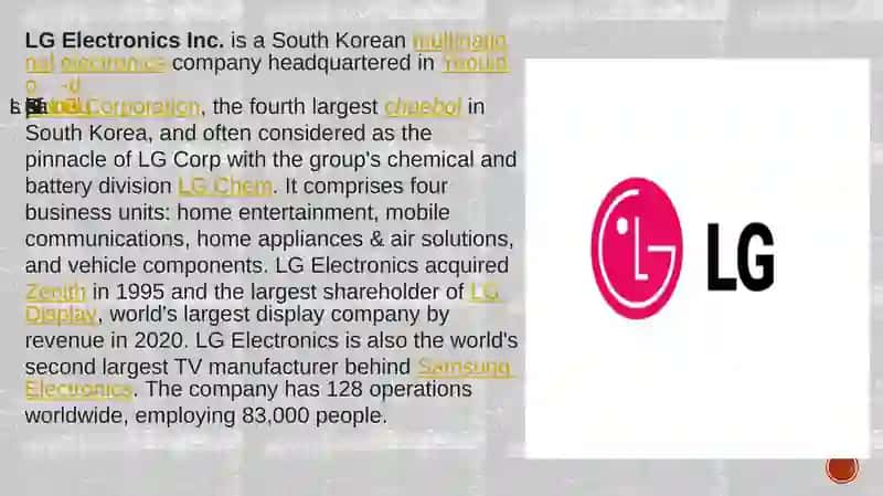 LG Electronics Inc 2
