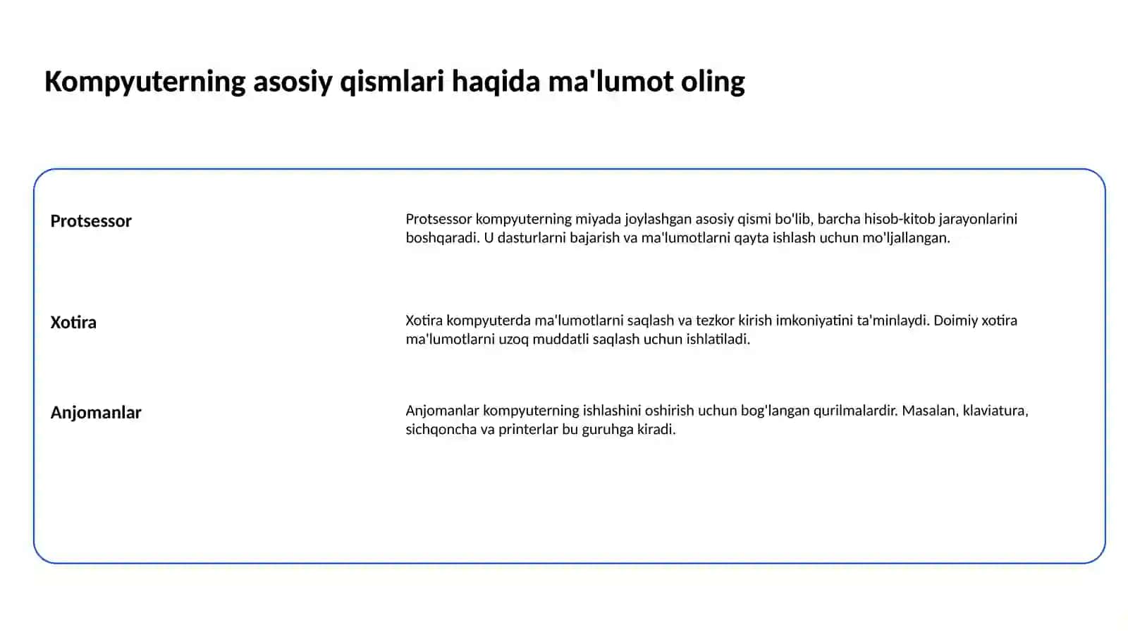 Kompyuter savodxonligi 2