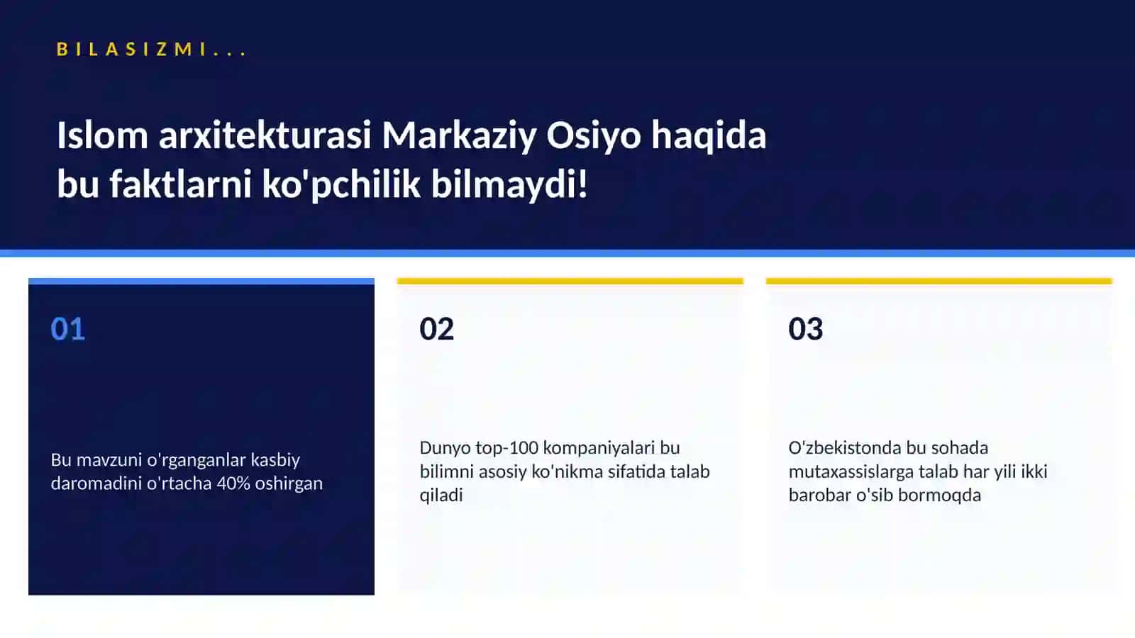 Islom arxitekturasi Markaziy Osiyo 2