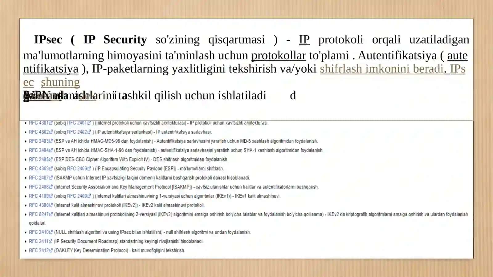 IPSEC 2