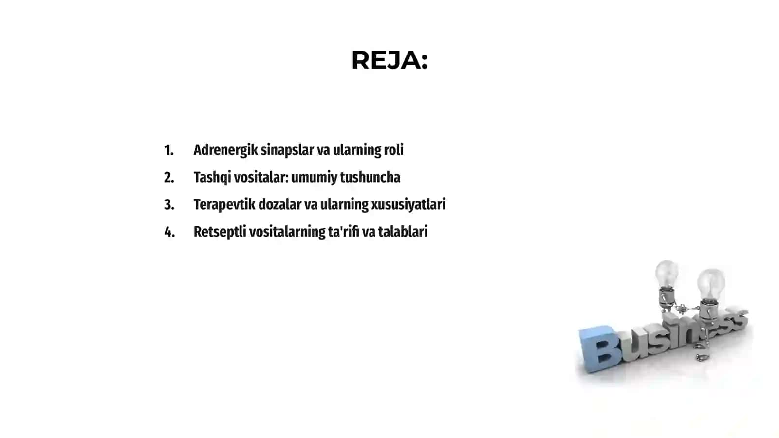 Adrenergik sinapslar va ularning roli 2