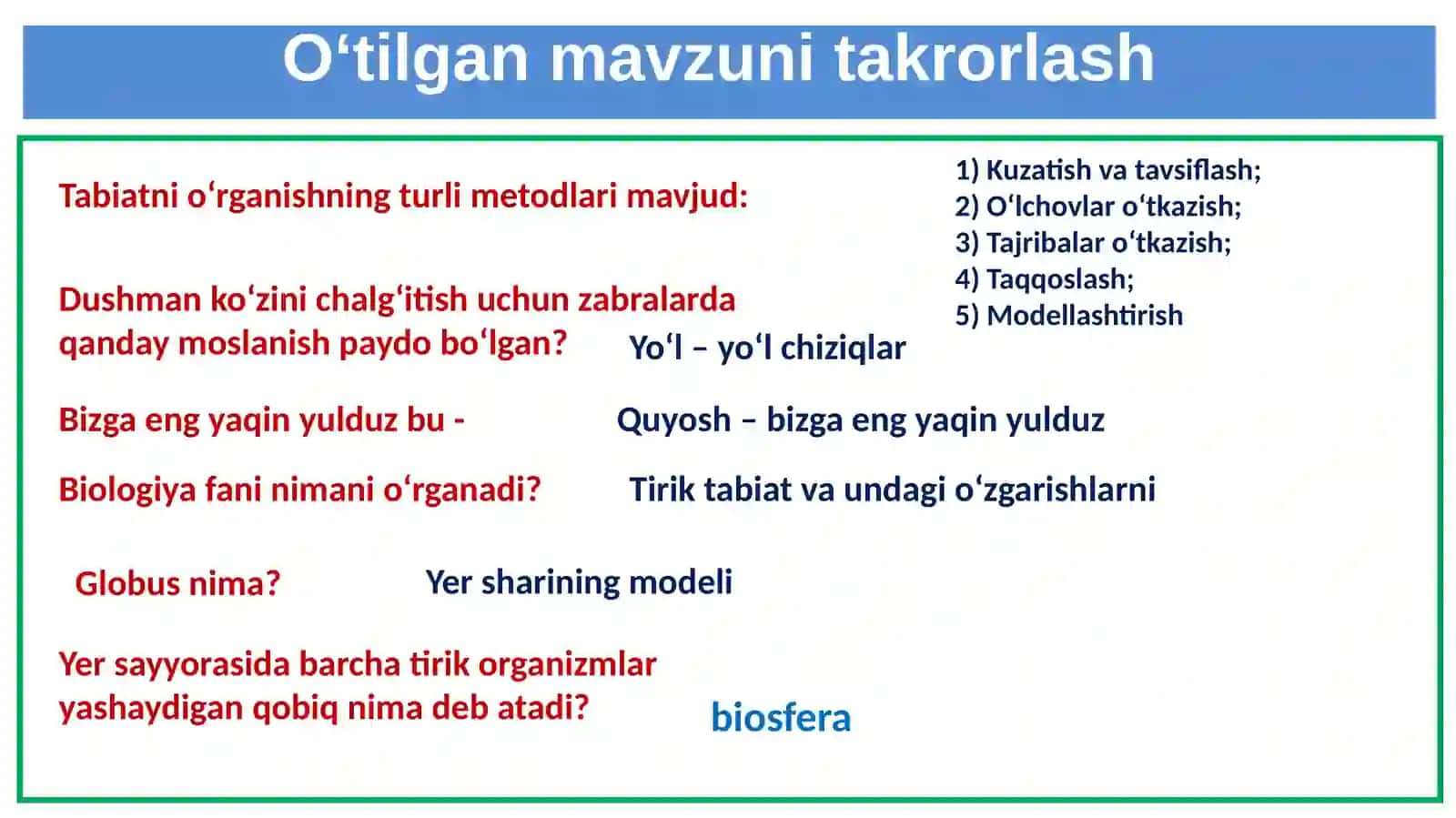 Moddalarning tuzilishi 2