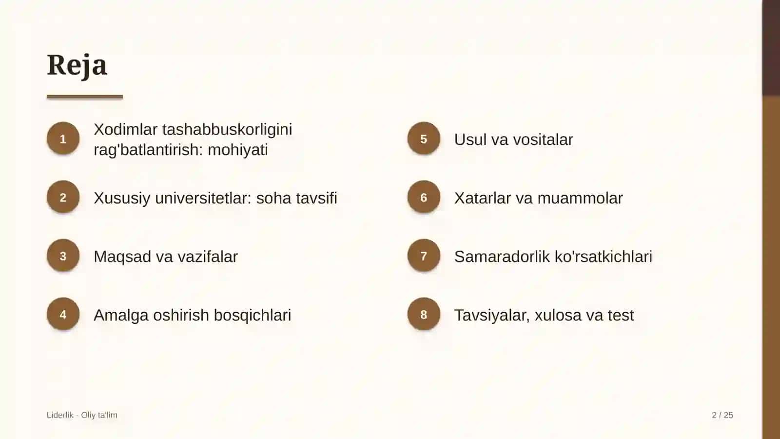 Xususiy universitetlarda xodimlarning tashabbuskorligini rag'batlantirish 2
