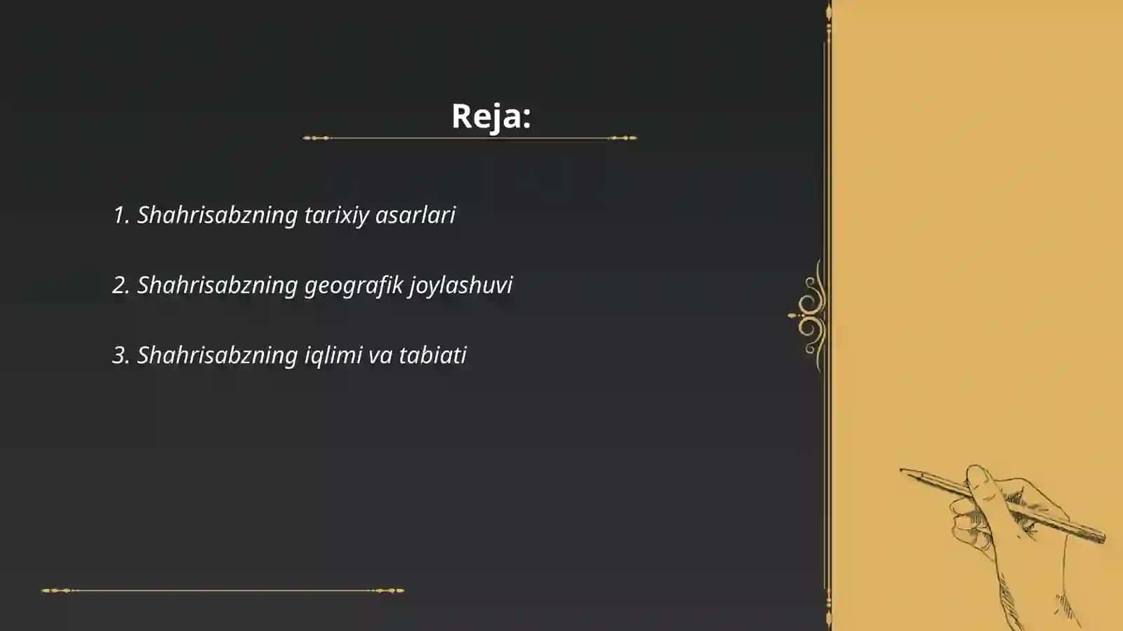 Shahrisabz haqida ruscha taqdimot 2