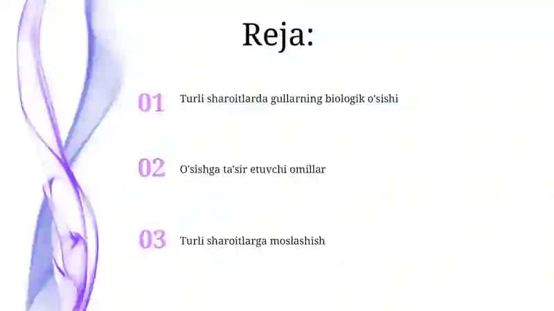 O'sishga ta'sir etuvchi omillar 2