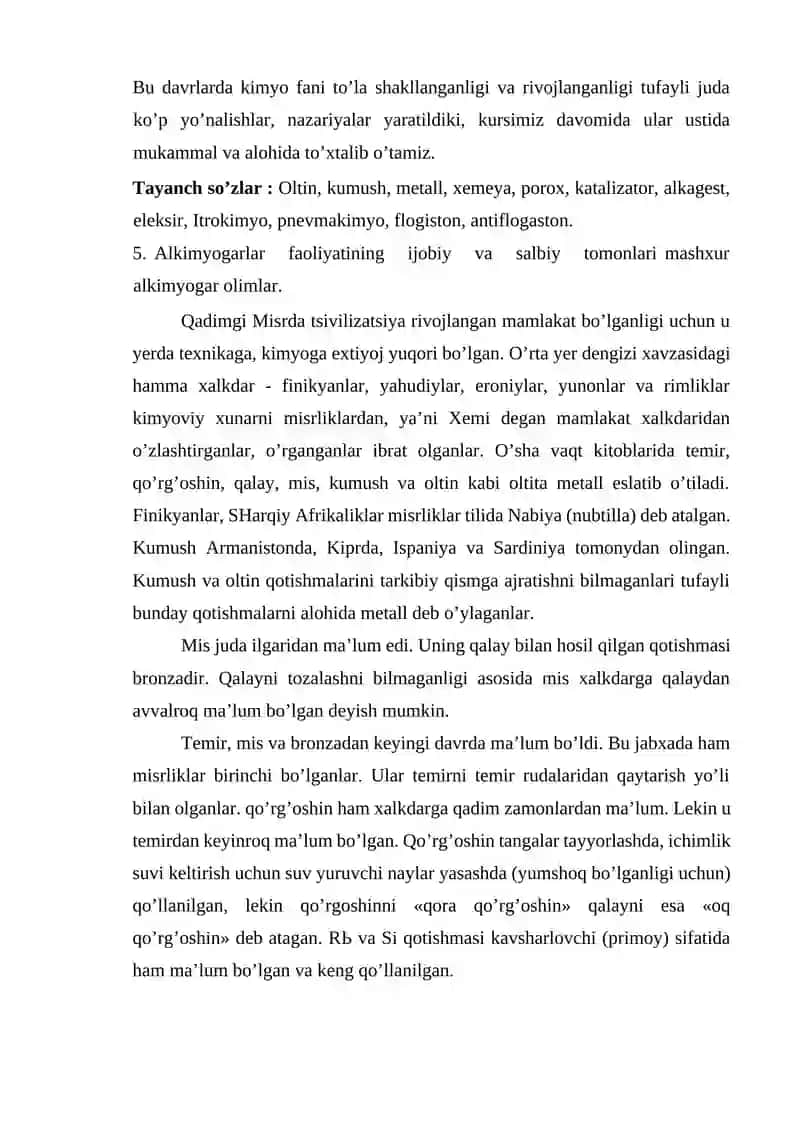 Arab alkimyosi 2
