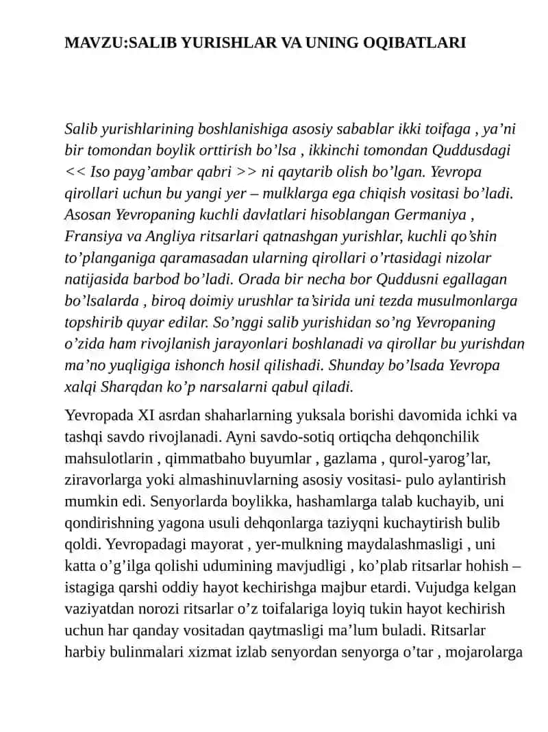 Salib yurishlari 2