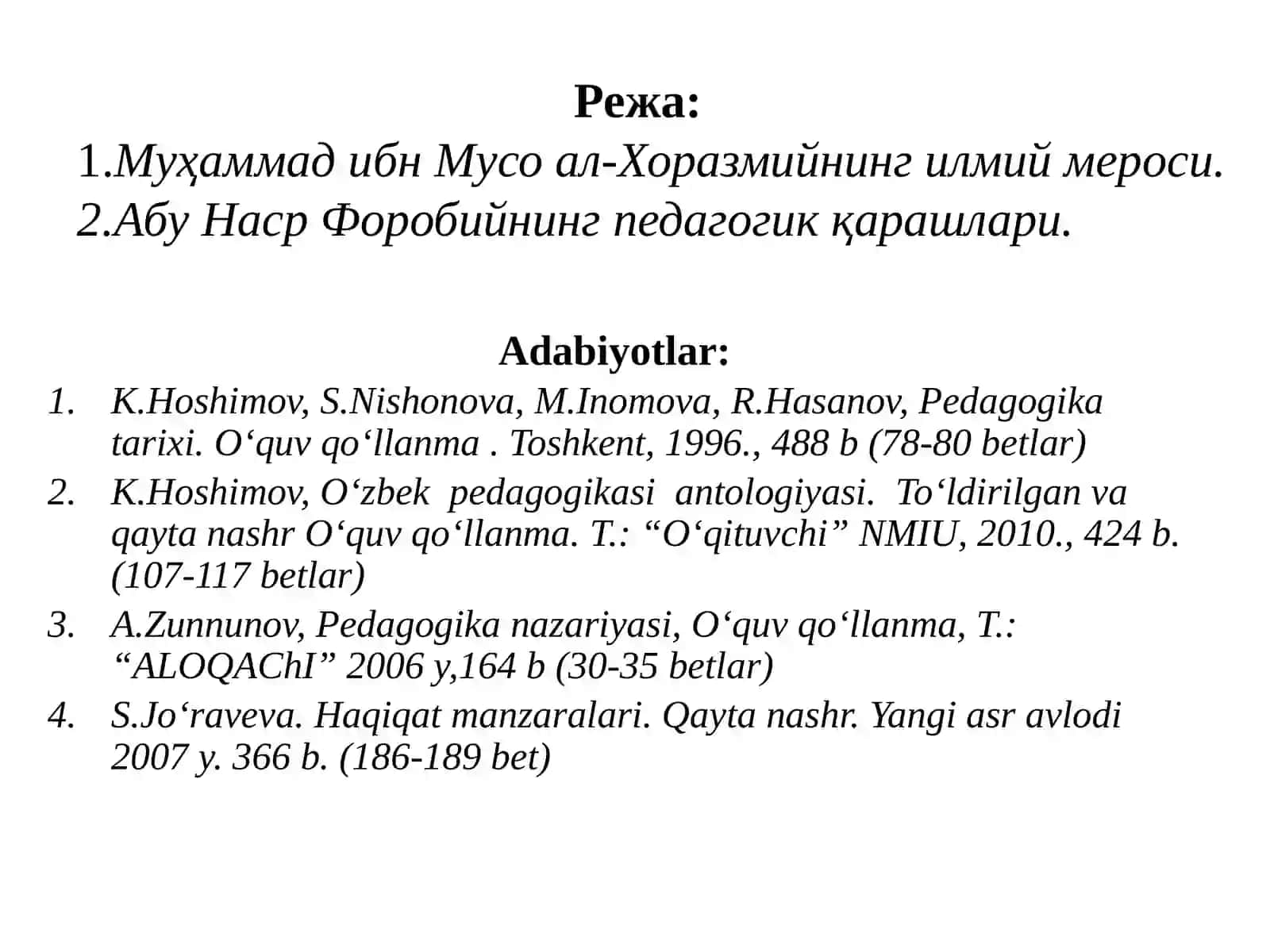 Pedagogika tarixi 2