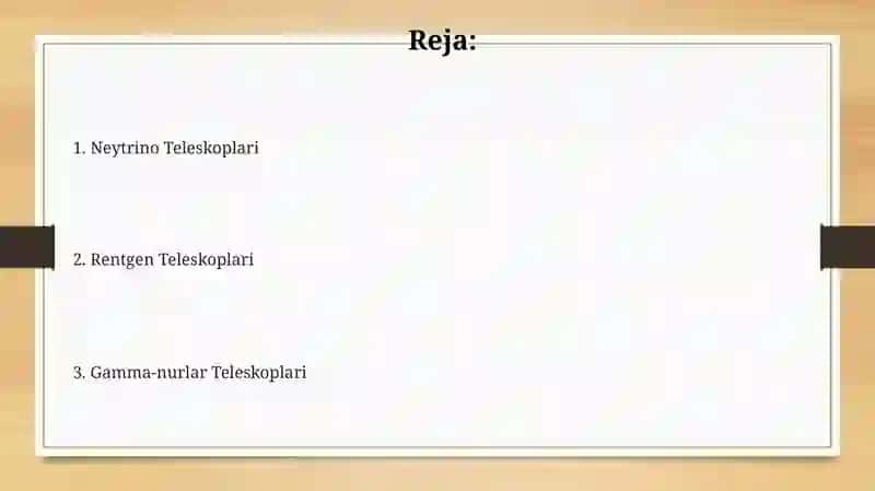 Neytrino Teleskoplari 2