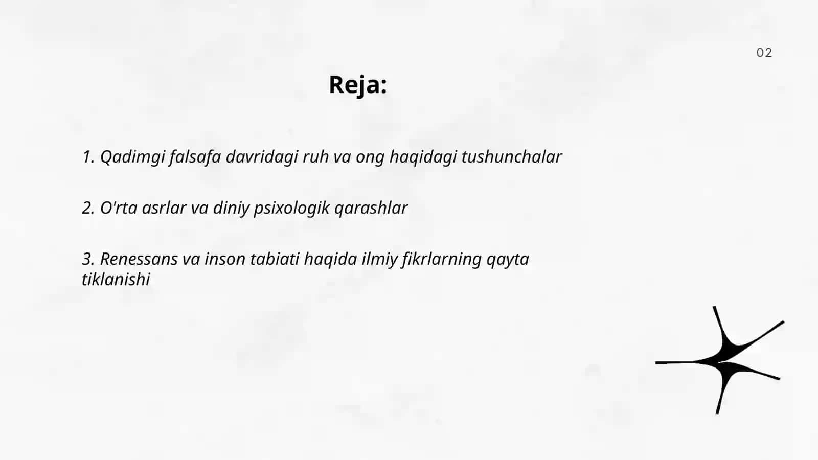 Psixologiyaning predmeti haqidagi tasavvurlar rivojlanishining asosiy bosqichlari 2