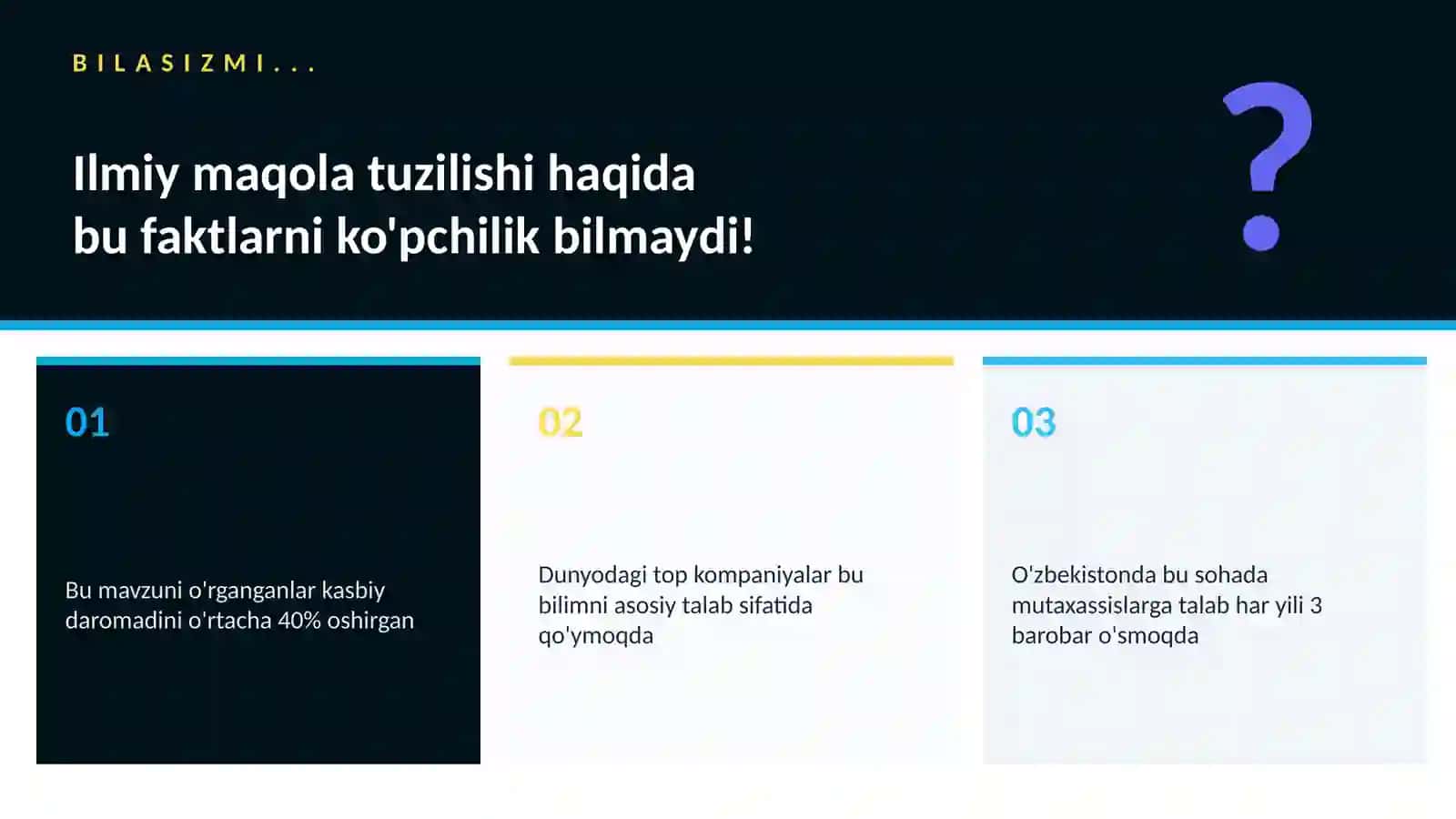 Ilmiy maqola tuzilishi 2