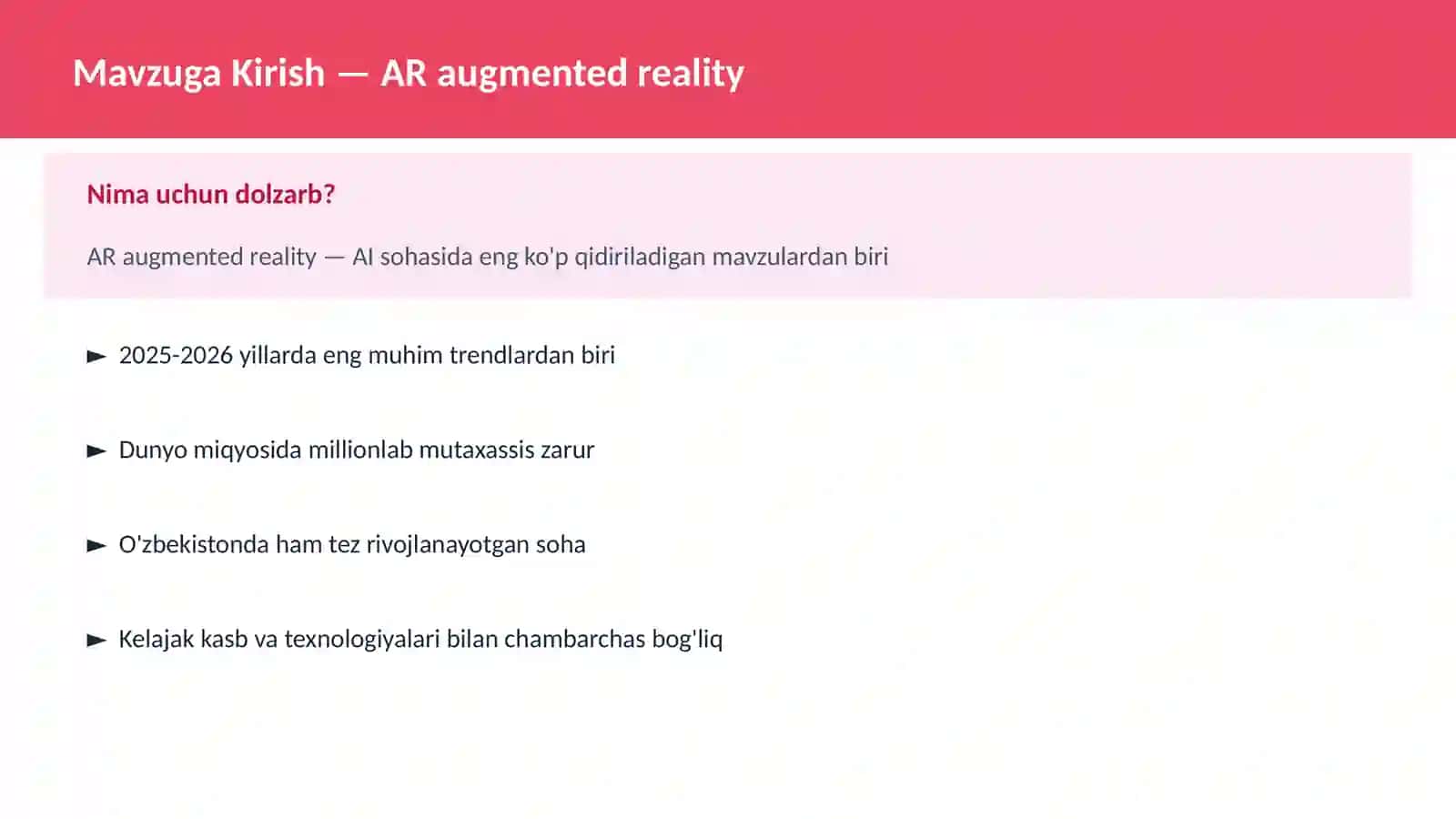 AR augmented reality 2