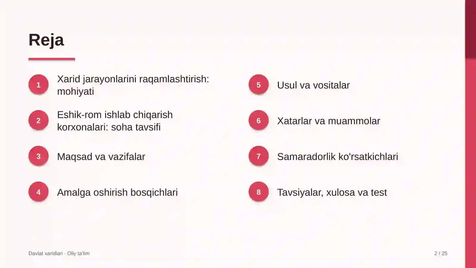 Eshik-rom ishlab chiqarish korxonalarida xarid jarayonlarini raqamlashtirish 2