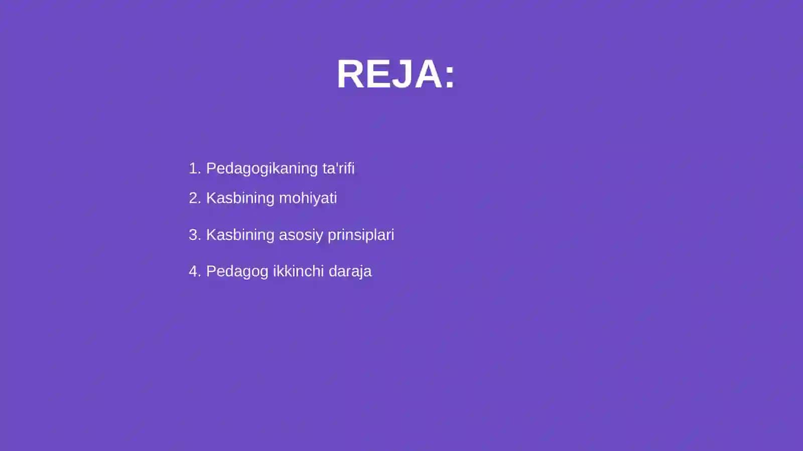 Pedagog kasbining mohiyati 2