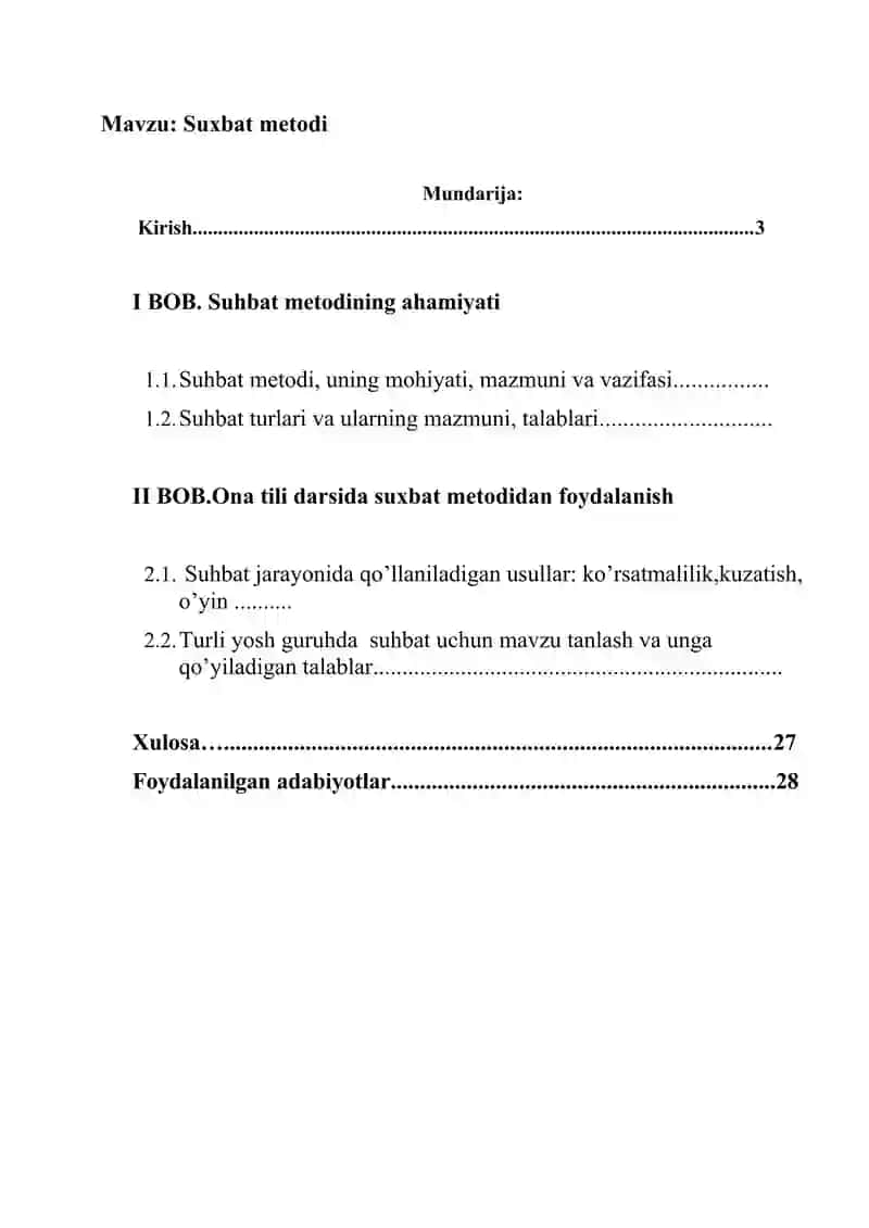 Suxbat metodi . 2