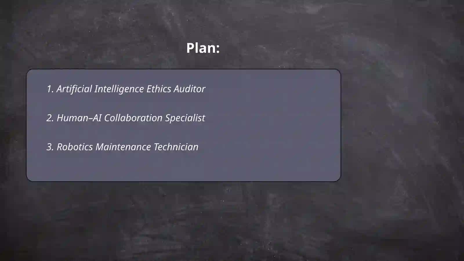 Future professions 2