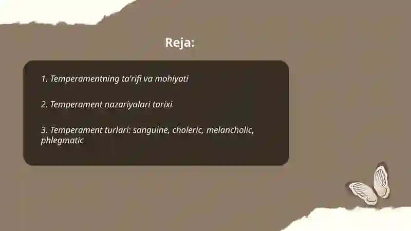 Temperament haqida tushuncha 2