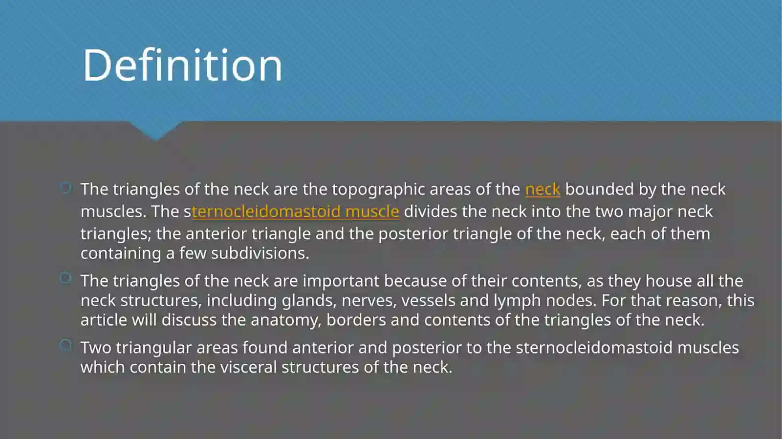 Triangles of neck anatomy 2