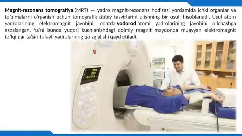 Magnit-rezonans tomograf(MRT) 2