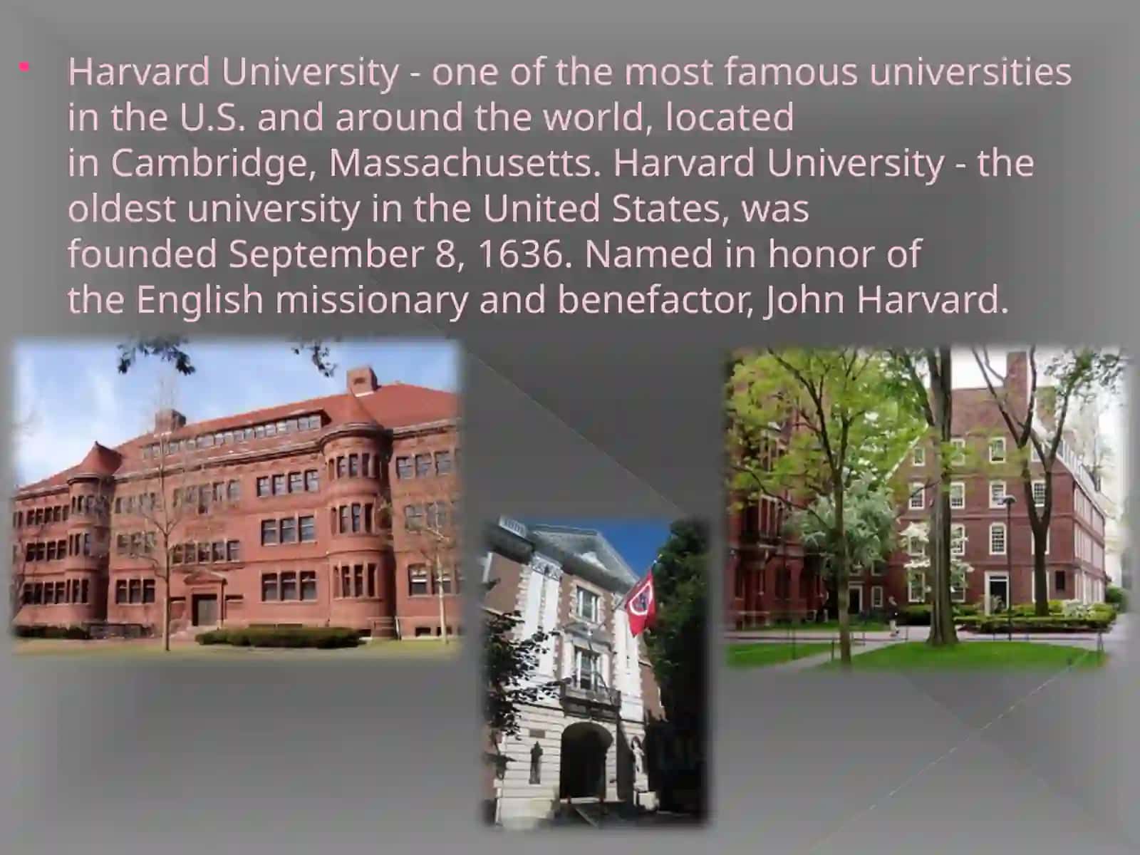 Harvard University 2