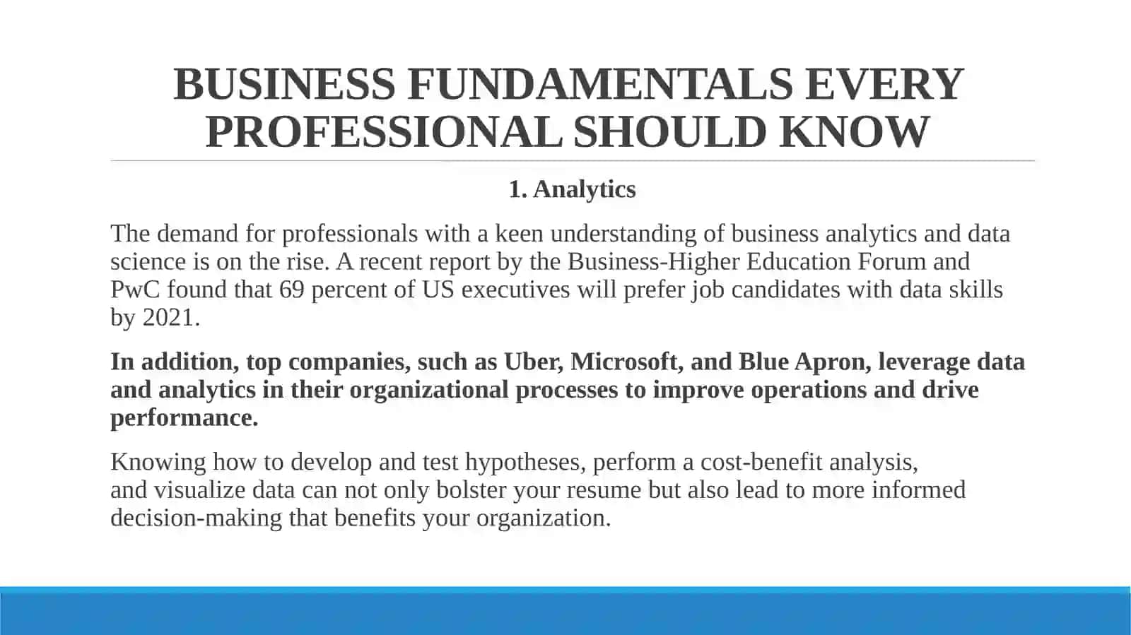 Business Fundamentals 2