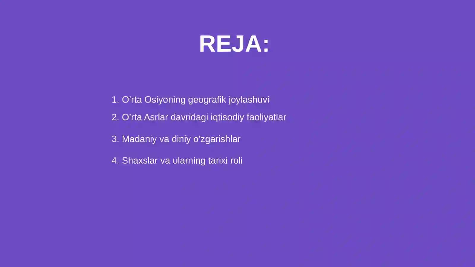 O’rta Osiyoning o’rta asrlardagi tarixiy geografiyasi 2