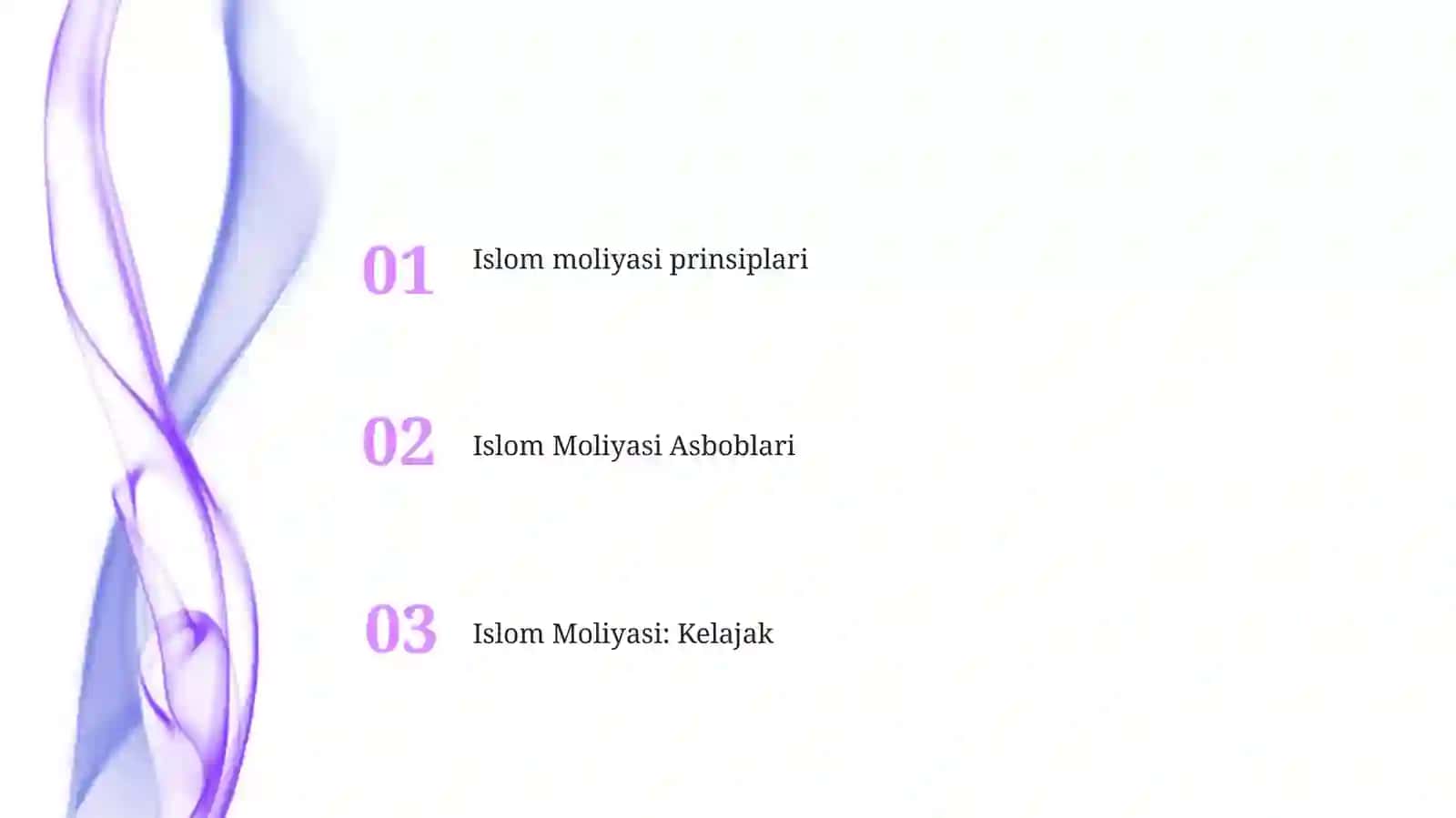 Islom moliyasi prinsiplari 2