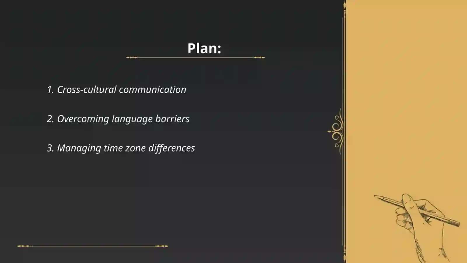 How to work in an internation team 2