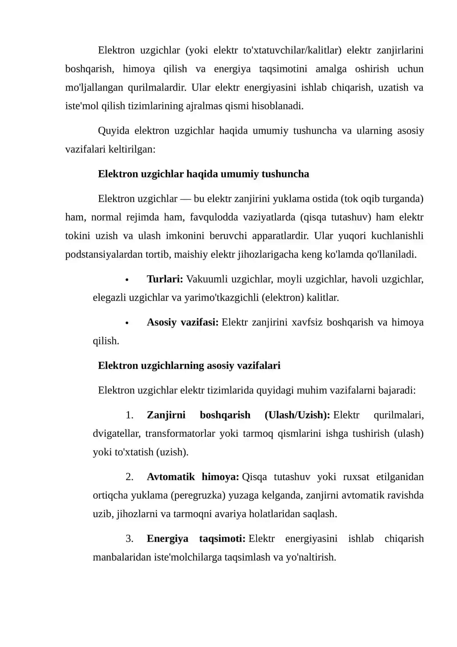 Elektron uzgichlar 2