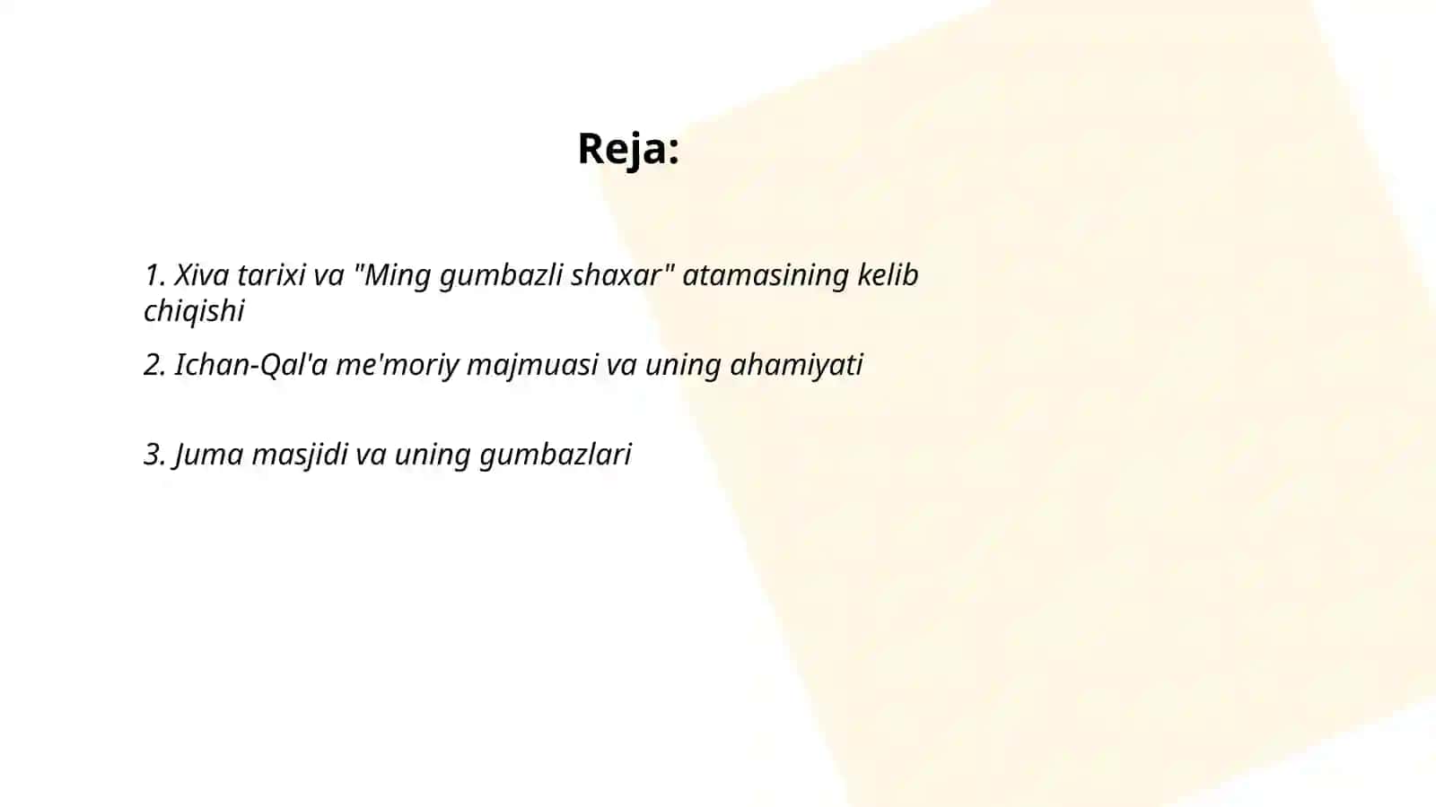 Xiva ming gumbazli shaxar 2