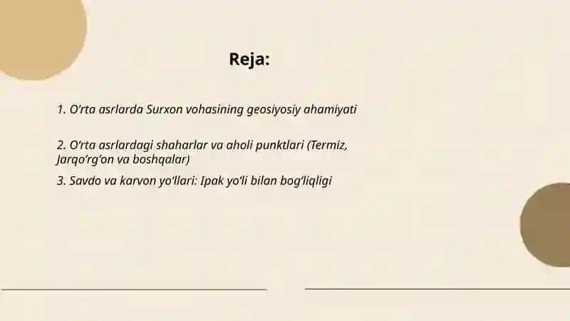 Oʻrta asrlarda Surxon vohasi 2