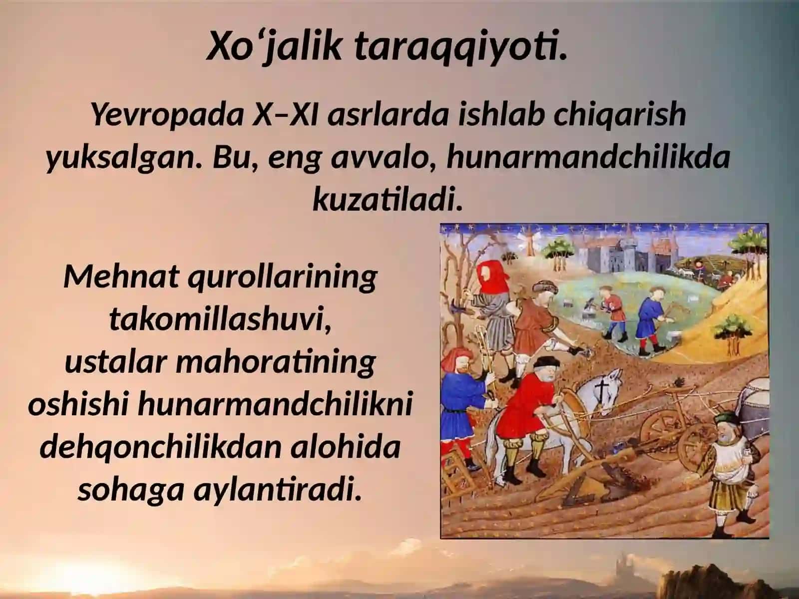 Yevropada o‘rta asr shaharlari 2