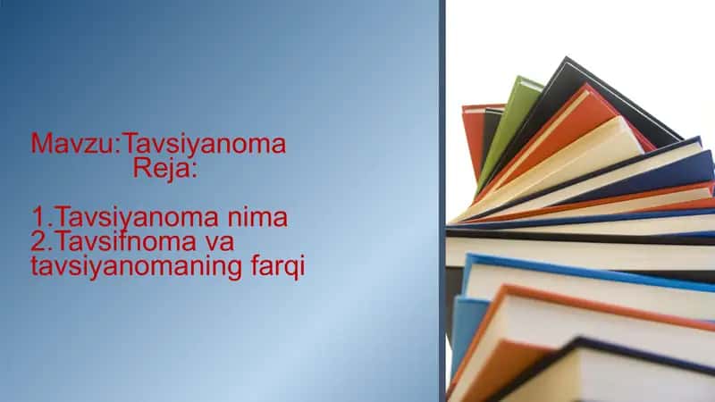 Tavsiyanoma 2